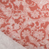 Viscose Impression Digitale Floral Cachemire Marsala - Maison Klem