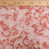 Viscose Impression Digitale Floral Cachemire Marsala - Maison Klem