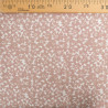 Viscose Impression Digitale Fleurs Paint Taupe - Maison Klem