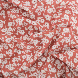 Viscose Impression Digitale Marsala Lisa - Maison Klem