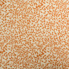 Viscose Impression Digitale Petit Feuillage Caramel - Maison Klem