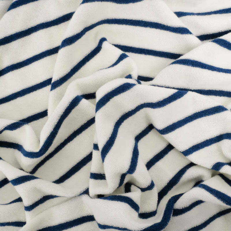 Jersey Mini Eponge à Rayures - Maison Klem