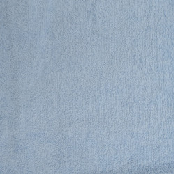 Sky Blue Cotton Terry Fabric - Maison Klem