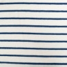 Jersey Mini Eponge à Rayures Bleu Marine - Maison Klem