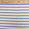 Jersey Mini Eponge à Rayures Bleues - Maison Klem