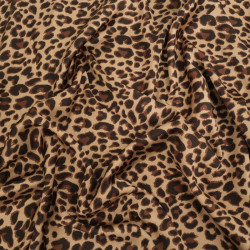 Tissu Satin Effet Soie Savanna - Maison Klem