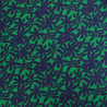 Tissu Satin Effet Soie Palma Vert - Maison Klem