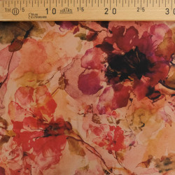 Tissu Satin Effet Soie Vintage - Maison Klem