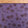 Tissu Satin Jacquard Lanna Violet Parme - Maison Klem