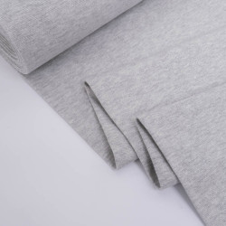 Bord Côte Lurex Gris Chiné Argent - Maison Klem