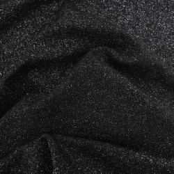 Bord Côte Lurex Noir Argent - Maison Klem