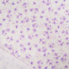Popeline Imprimé Petites Fleurs Violettes Vintages - Maison Klem