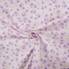 Popeline Imprimé Petites Fleurs Violettes Vintages - Maison Klem