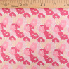 Popeline Imprimé Fleuri Nuances Roses - Maison Klem