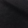 Black Cotton Terry Fabric - Maison Klem