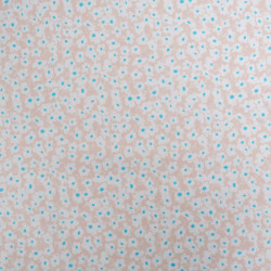 Popeline Imprimé Marguerite Blush - Maison Klem