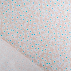 Popeline Imprimé Marguerite Blush - Maison Klem