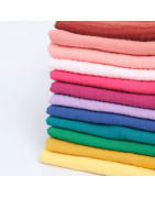 Tissu Double Gaze De Coton - Maison Klem